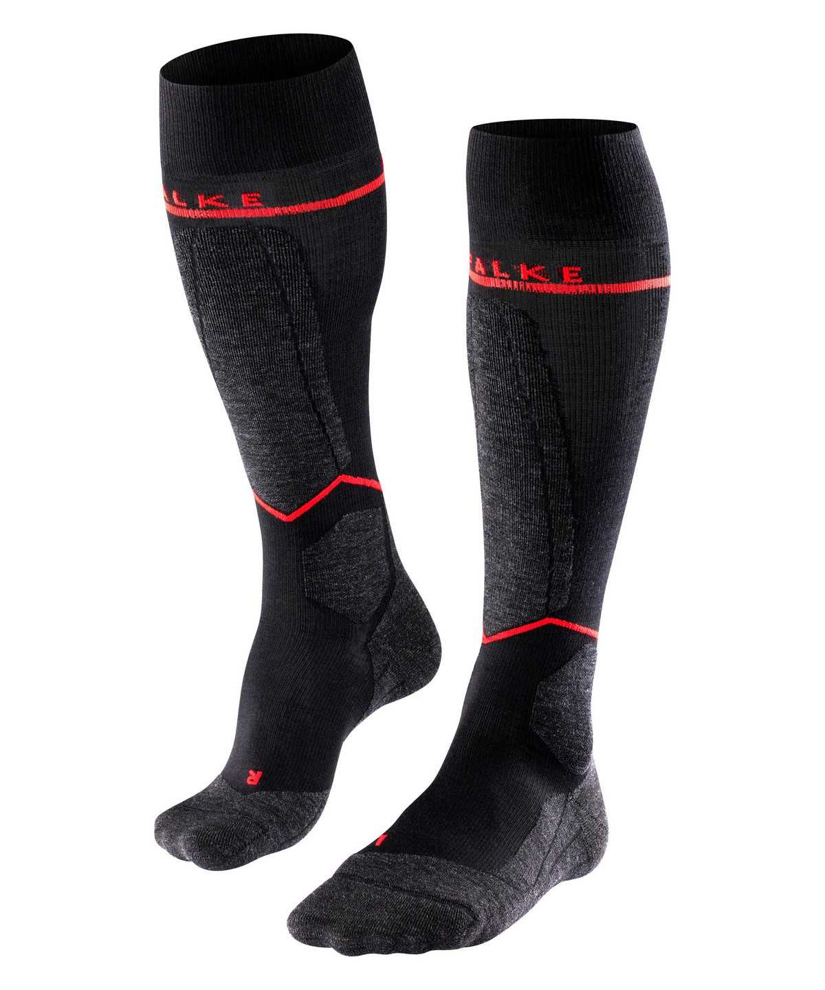 Falke SK4 Advanced Compression Light Skiing Knee-high Socks Socken Herren Schwarz | 3642750-NV