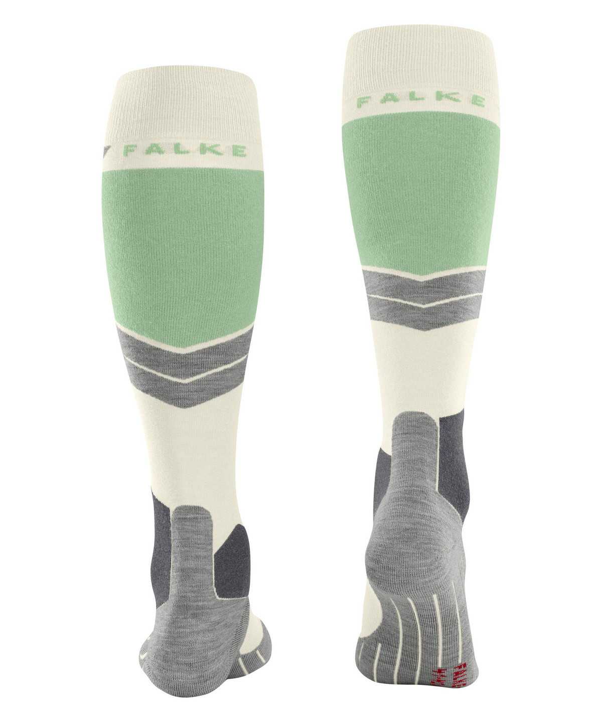 Falke SK4 Advanced Skiing Knee-high Socks Sports Socks Damen Weiß | 3108724-WQ