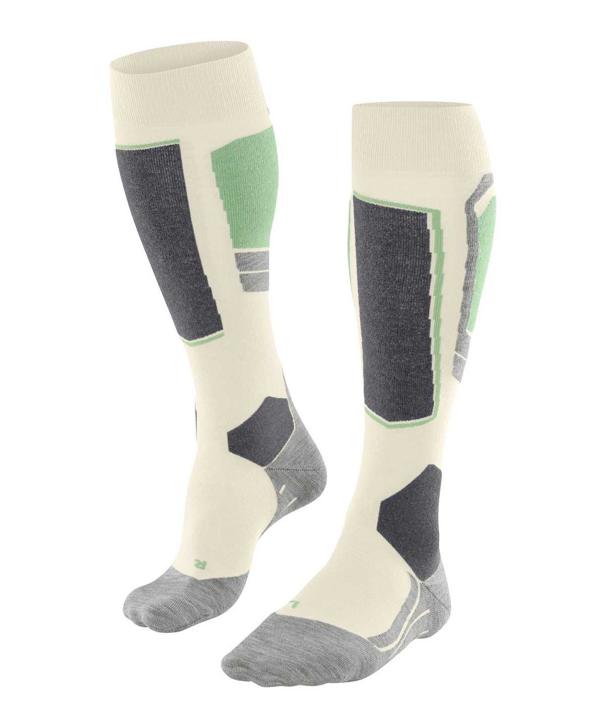 Falke SK4 Advanced Skiing Knee-high Socks Sports Socks Damen Weiß | 3108724-WQ