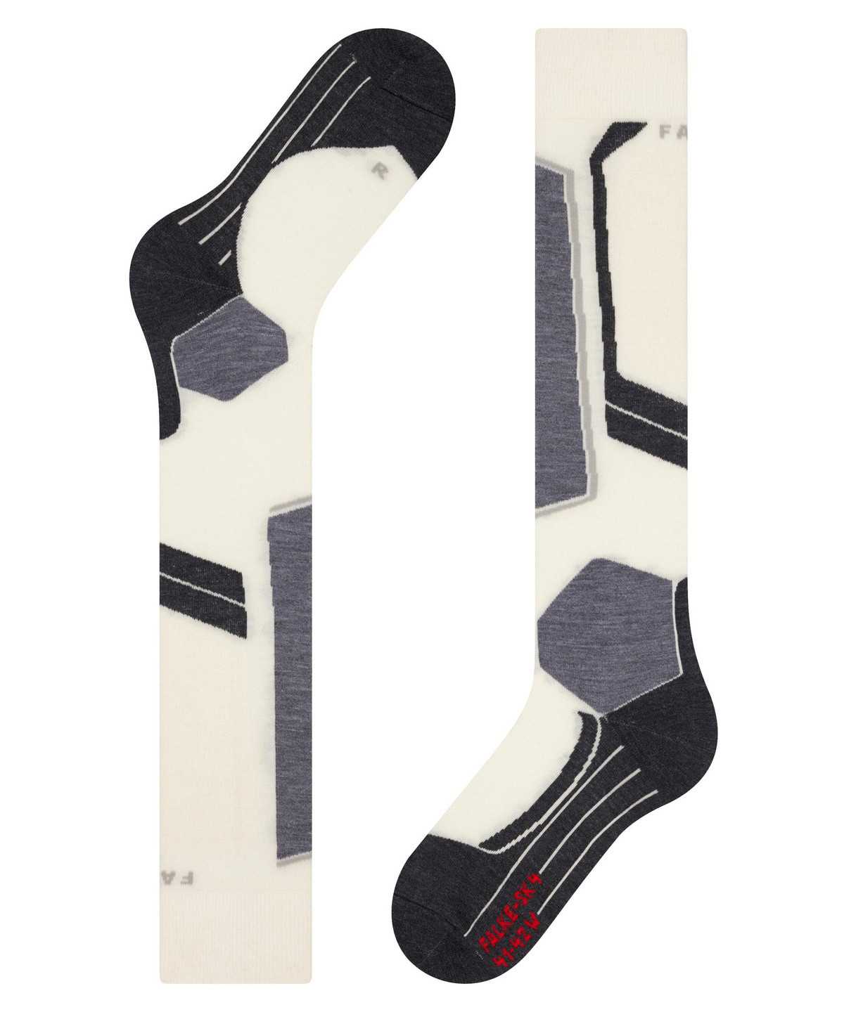 Falke SK4 Advanced Skiing Knee-high Socks Sports Socks Damen Weiß | 6934527-TL