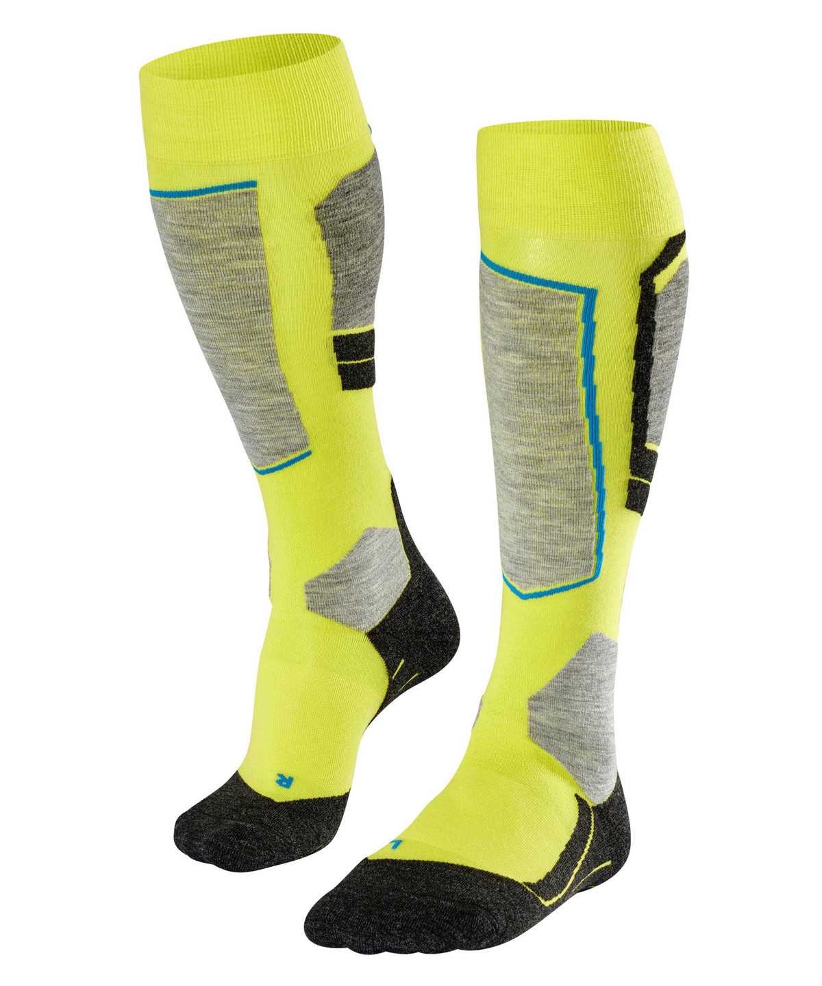 Falke SK4 Advanced Skiing Knee-high Socks Socken Herren Gelb | 5079436-XG