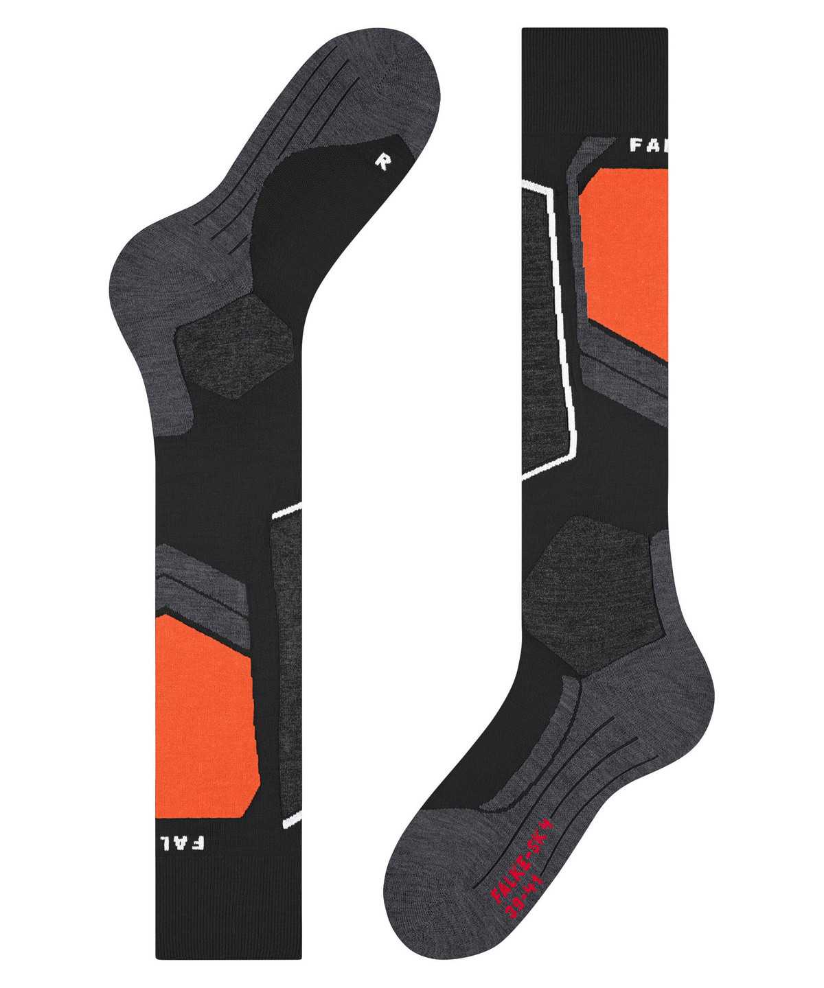 Falke SK4 Advanced Skiing Knee-high Socks Socken Herren Schwarz | 3260194-PW