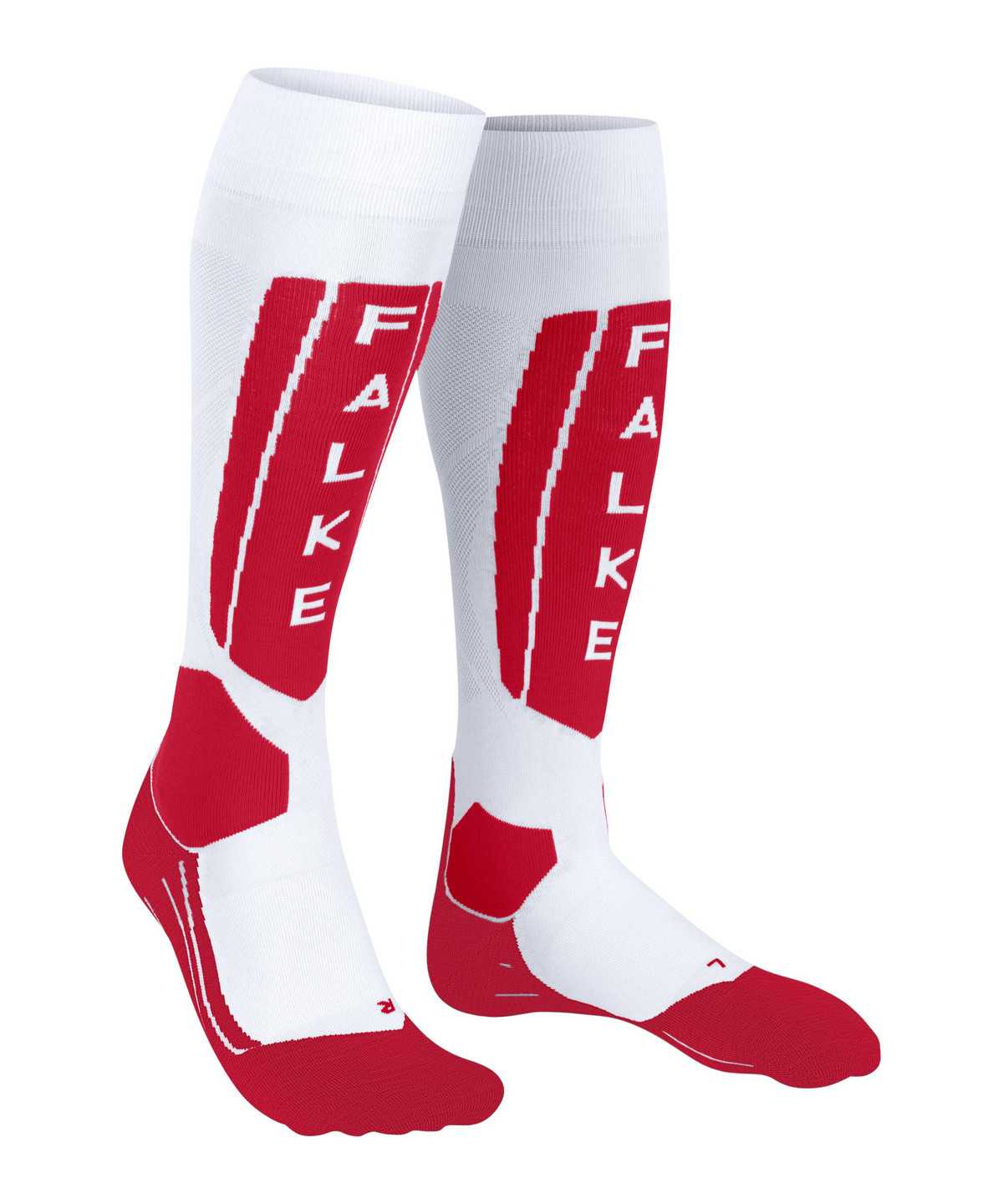 Falke SK5 Expert Skiing Knee-high Socks Sports Socks Damen Weiß | 2183940-MF