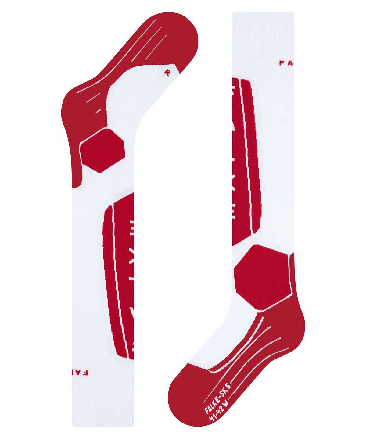 Falke SK5 Expert Skiing Knee-high Socks Sports Socks Damen Weiß | 2183940-MF