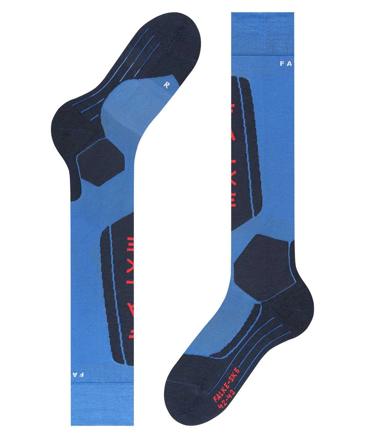 Falke SK5 Expert Skiing Knee-high Socks Socken Herren Blau | 1706539-NQ