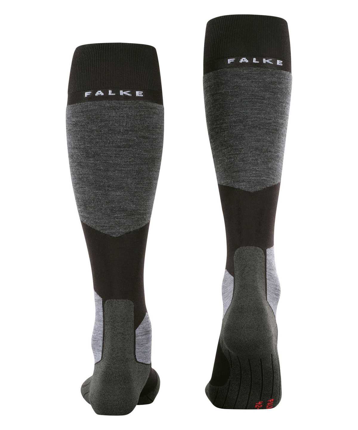 Falke SK6 Pro Skiing Knee-high Socks Socken Herren Schwarz | 9734186-JT