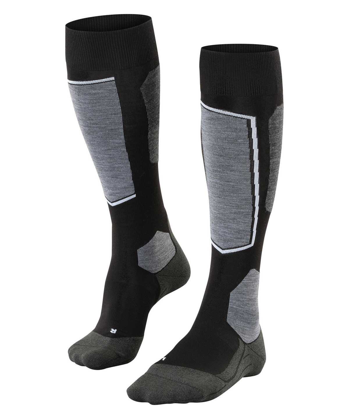 Falke SK6 Pro Skiing Knee-high Socks Socken Herren Schwarz | 9734186-JT