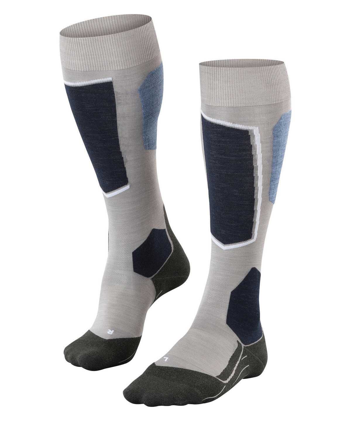 Falke SK6 Pro Skiing Knee-high Socks Sports Socks Damen Grau | 4281369-KP