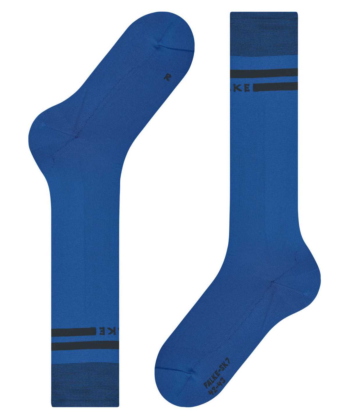 Falke SK7 Race Skiing Knee-high Socks Socken Herren Blau | 1203876-KT