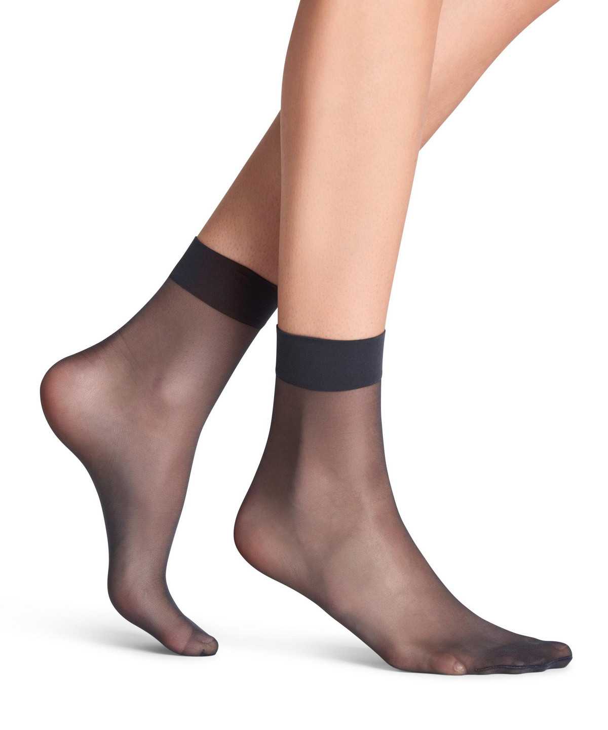 Falke Seidenglatt 15 DEN Ankle socks Socken Damen Grau | 2156738-JN