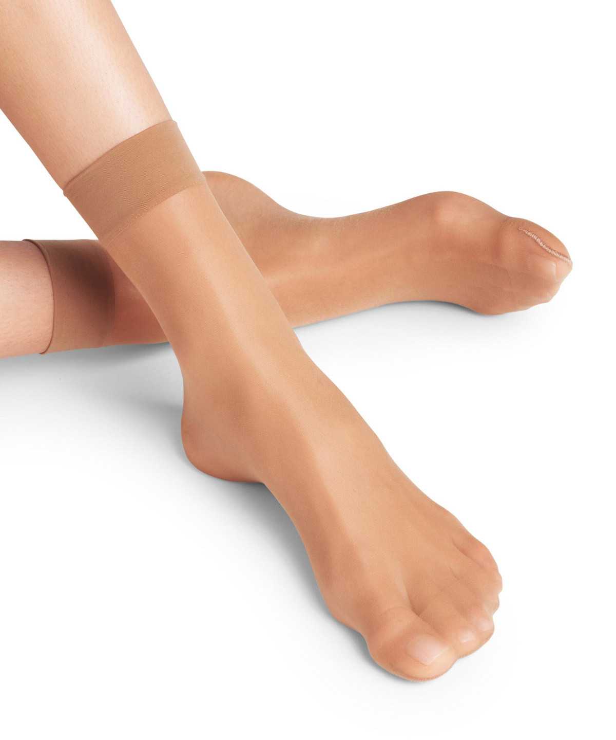 Falke Seidenglatt 15 DEN Ankle socks Socken Damen Beige | 9350721-KS