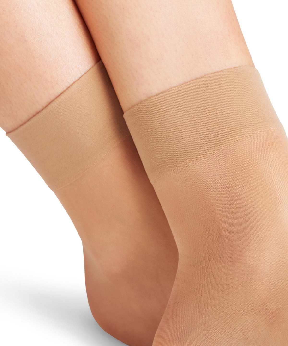 Falke Seidenglatt 15 DEN Ankle socks Socken Damen Beige | 8910745-IF