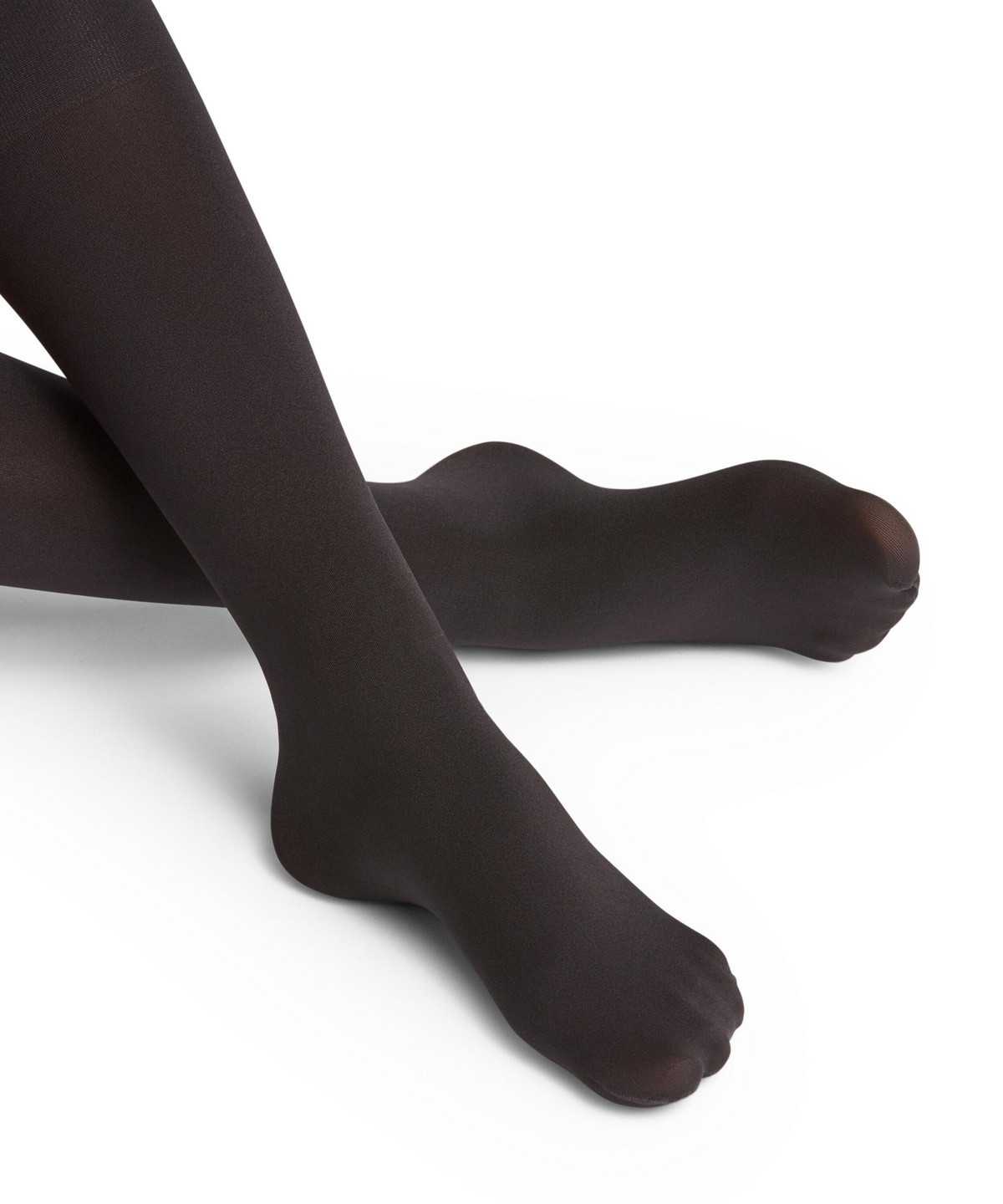 Falke Seidenglatt 40 DEN Knee-high Socks Socken Damen Schwarz | 4873062-UB