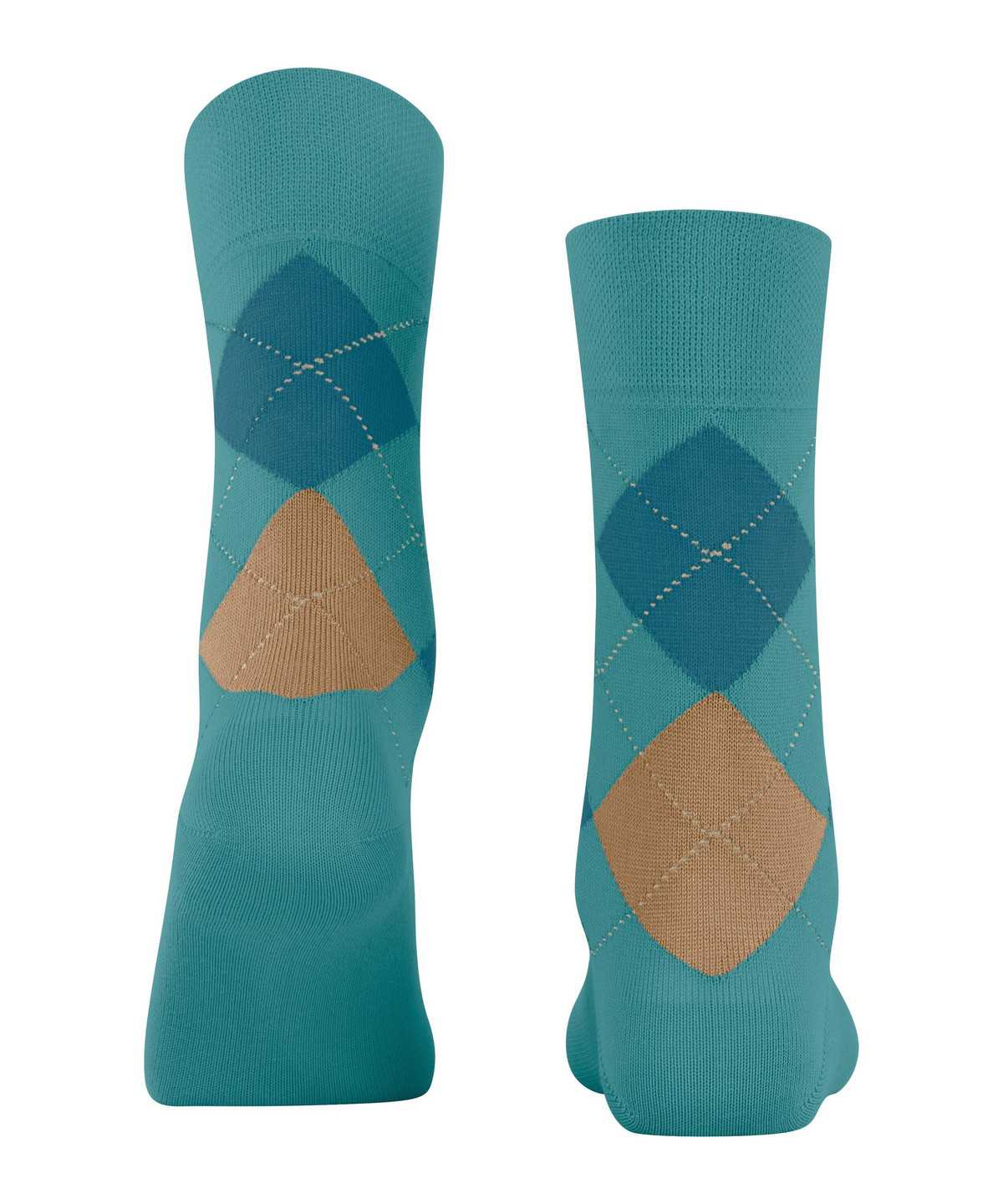 Falke Sensitive Argyle Socks Socken Damen Blau | 8329741-LC