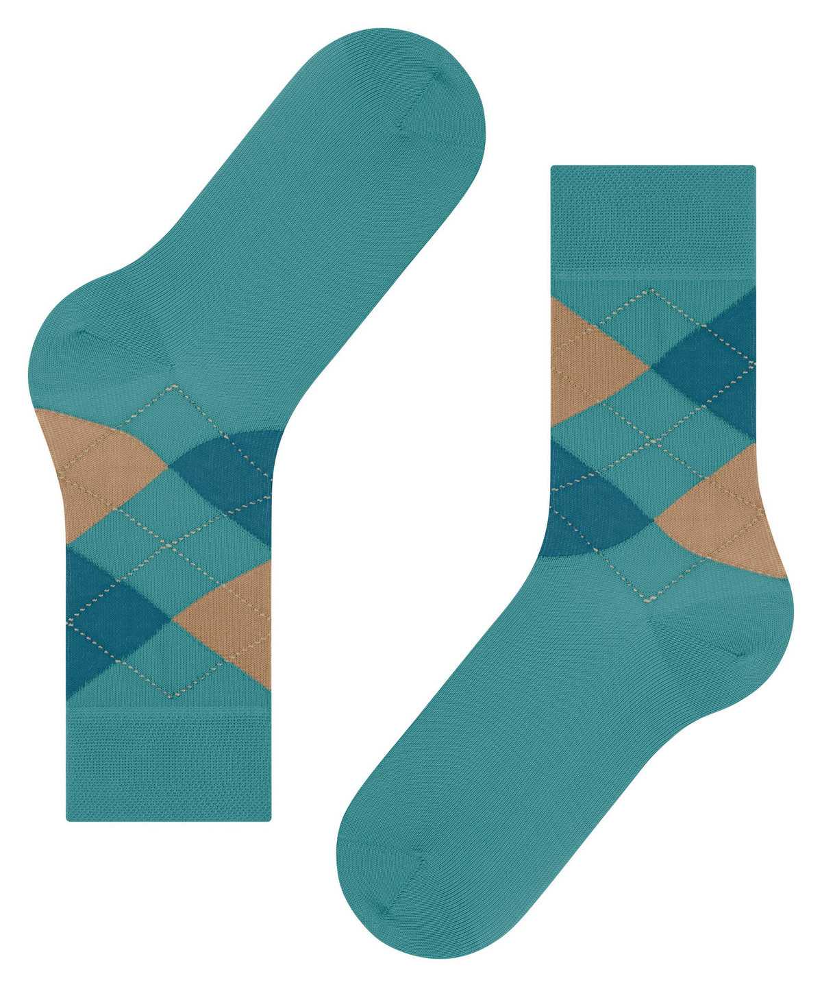 Falke Sensitive Argyle Socks Socken Damen Blau | 8329741-LC