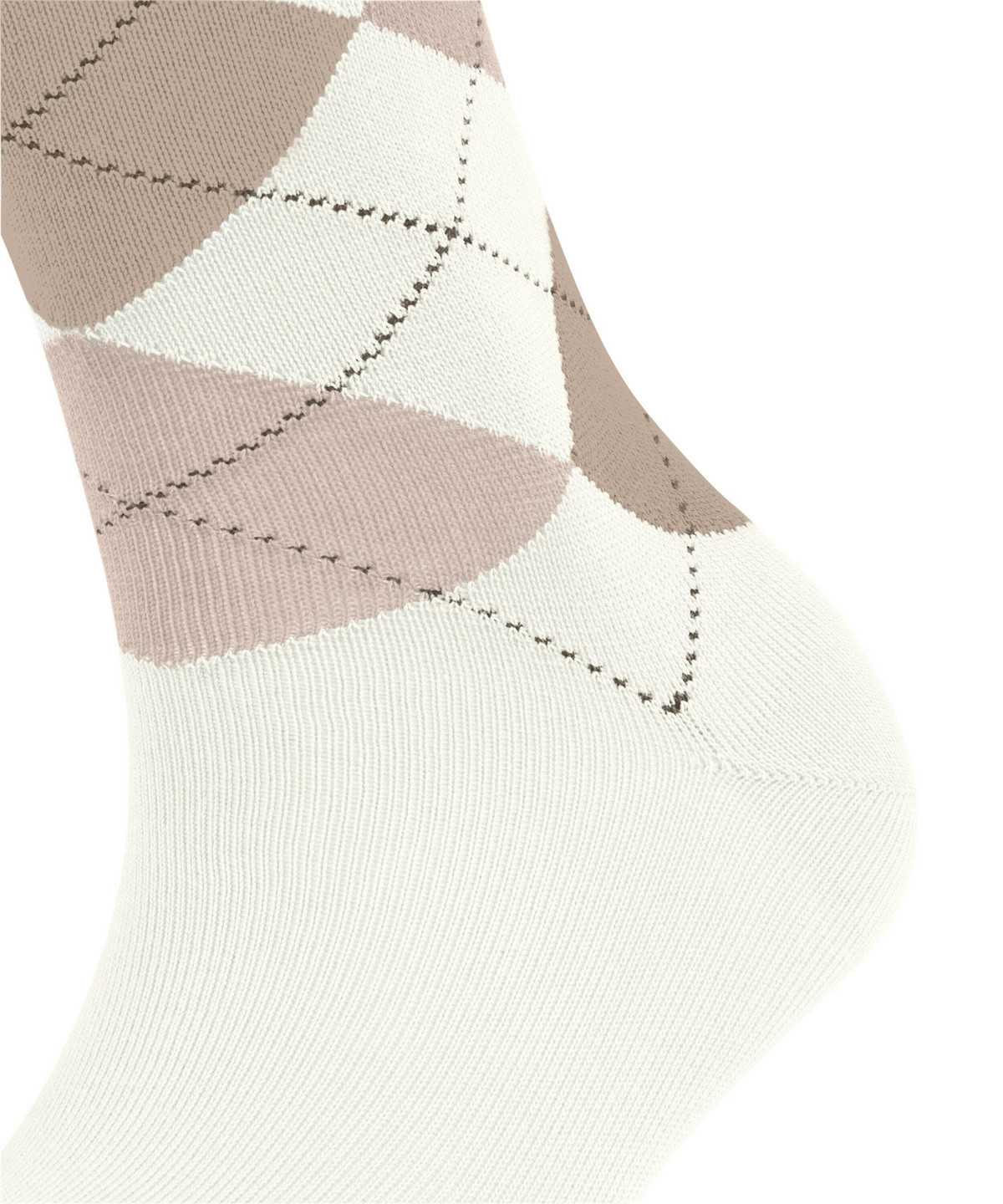 Falke Sensitive Argyle Socks Socken Damen Weiß | 7602543-LK