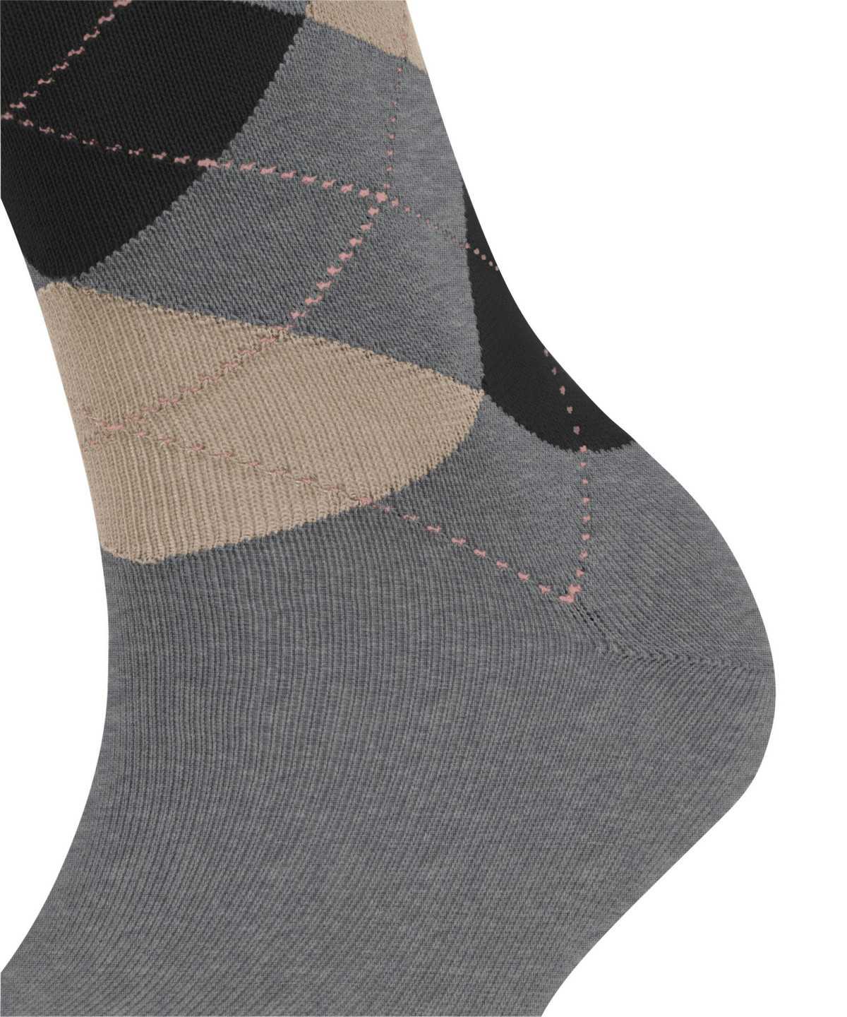 Falke Sensitive Argyle Socks Socken Damen Grau | 5317694-PU