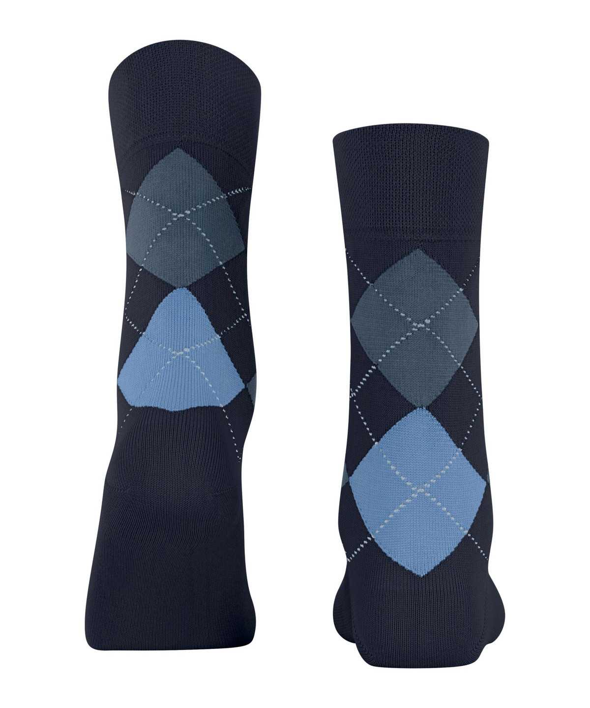 Falke Sensitive Argyle Socks Socken Damen Blau | 4795036-AI