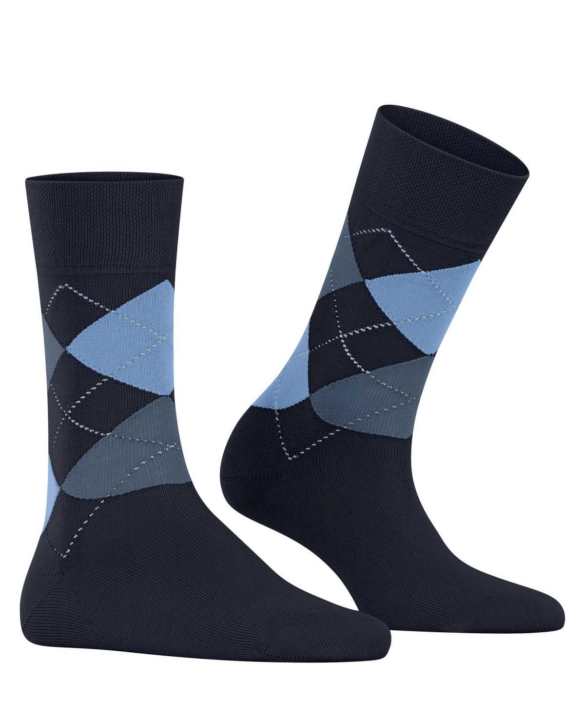 Falke Sensitive Argyle Socks Socken Damen Blau | 4795036-AI