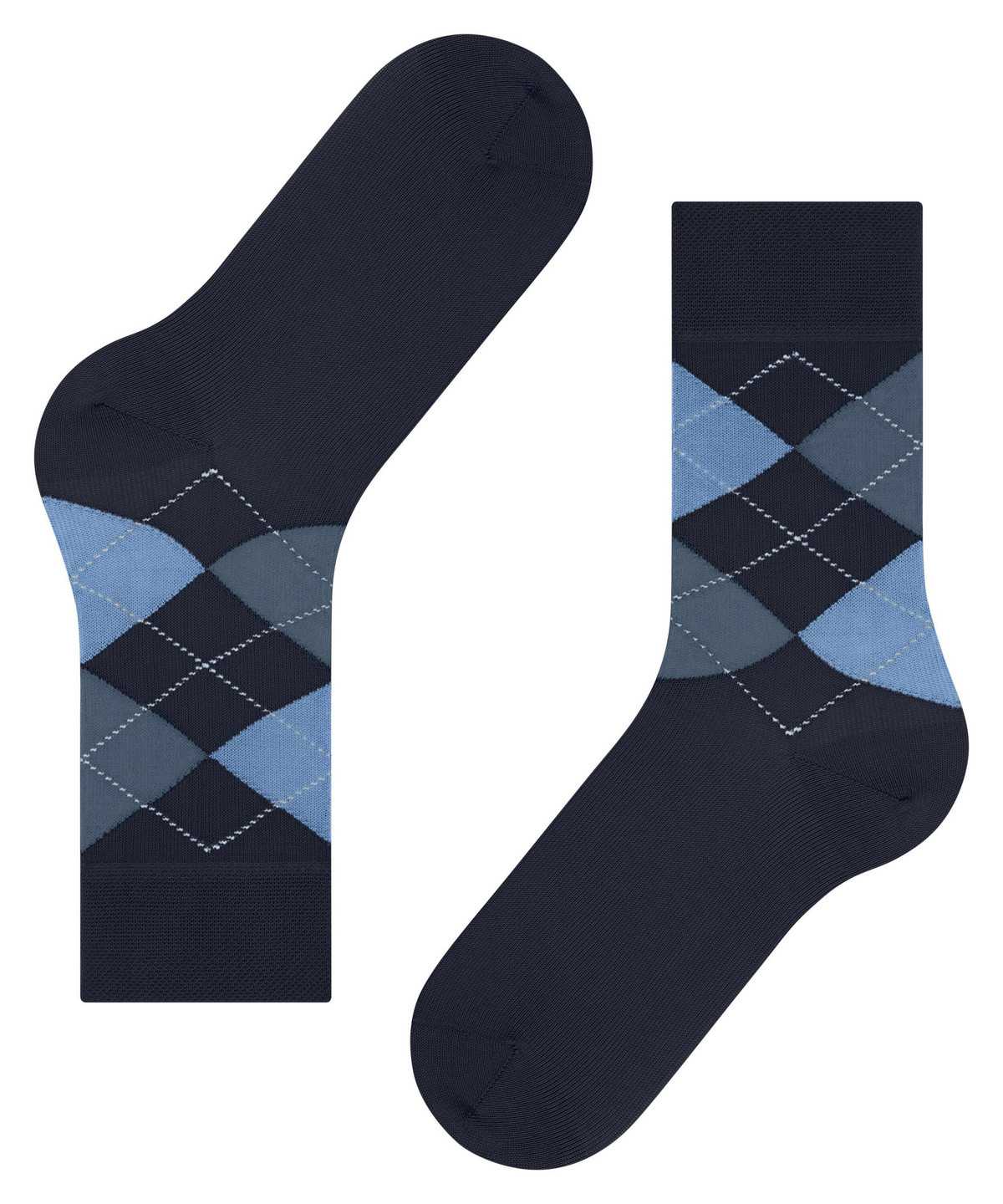 Falke Sensitive Argyle Socks Socken Damen Blau | 4795036-AI