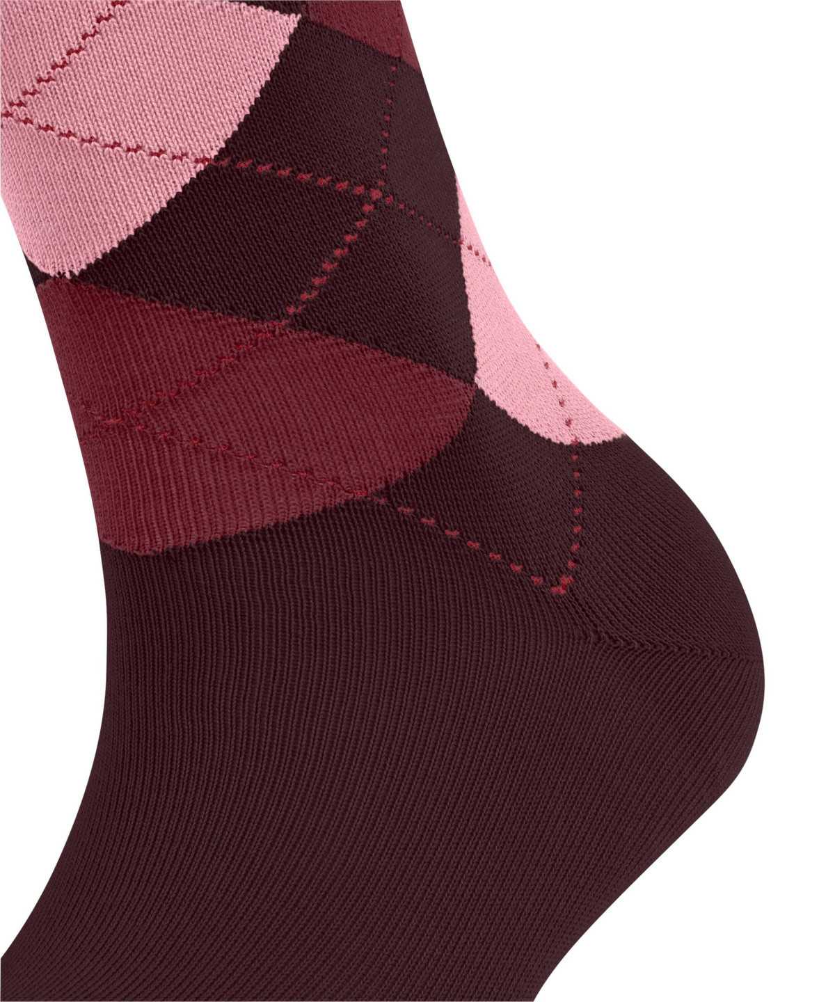 Falke Sensitive Argyle Socks Socken Damen Rot | 4170235-JY