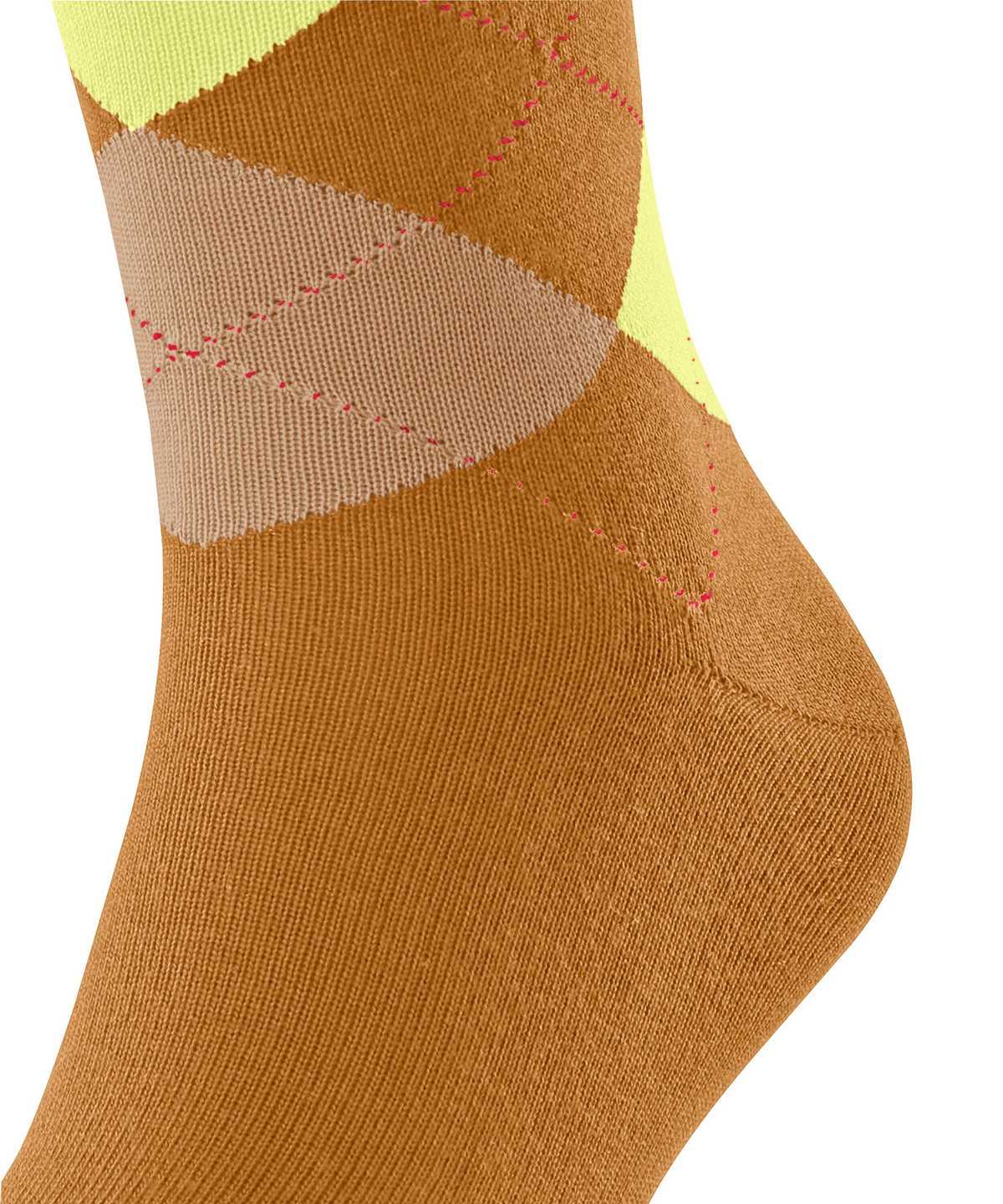 Falke Sensitive Argyle Socks Socken Herren Orange | 2653098-TQ