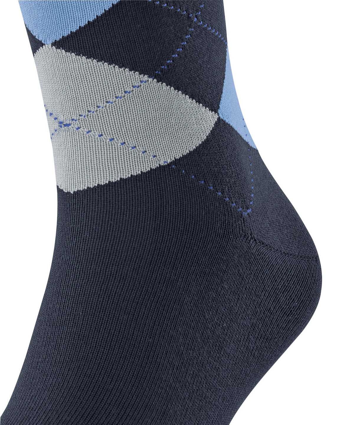 Falke Sensitive Argyle Socks Socken Herren Blau | 8601234-RT