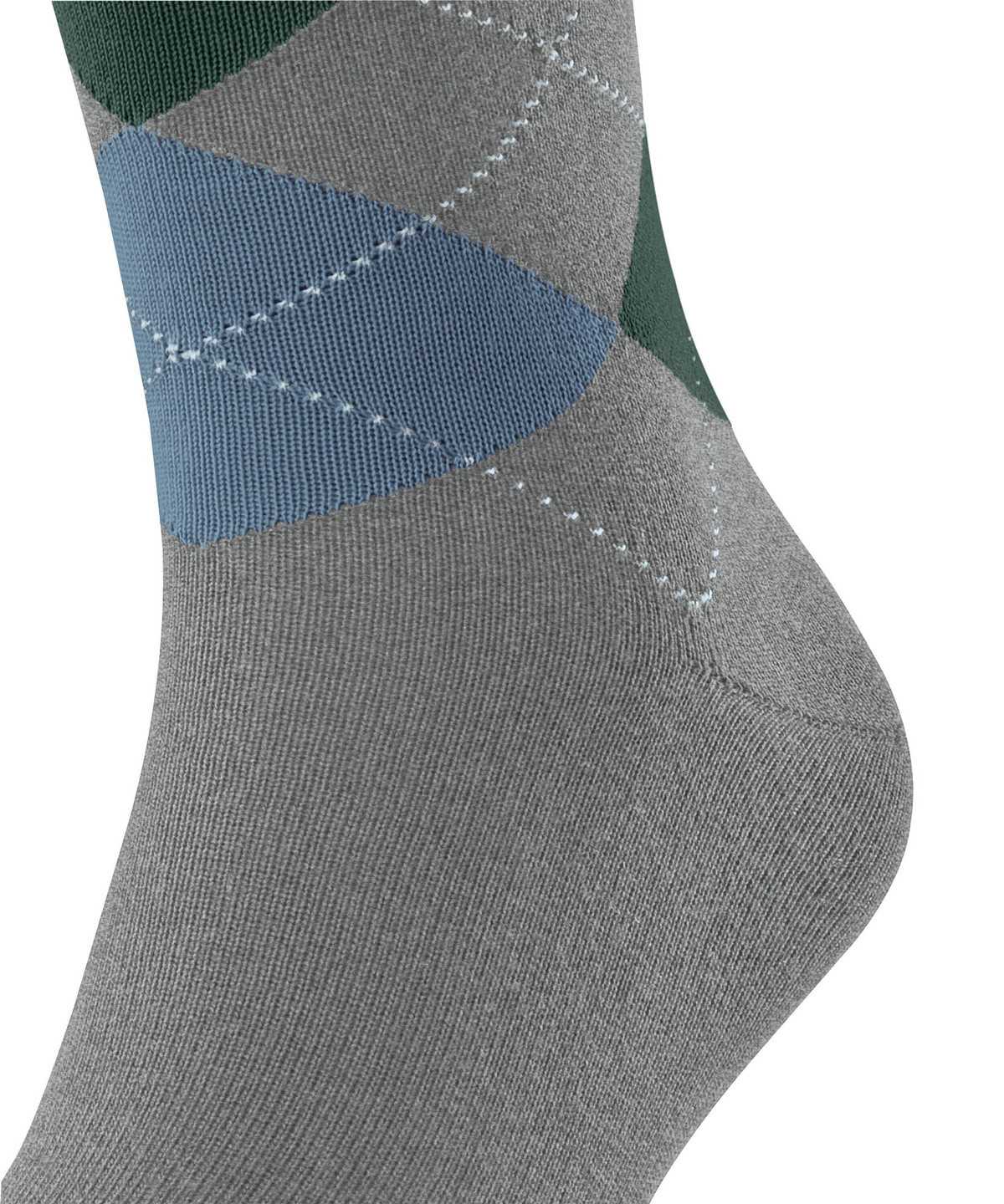 Falke Sensitive Argyle Socks Socken Herren Grau | 8591624-DR