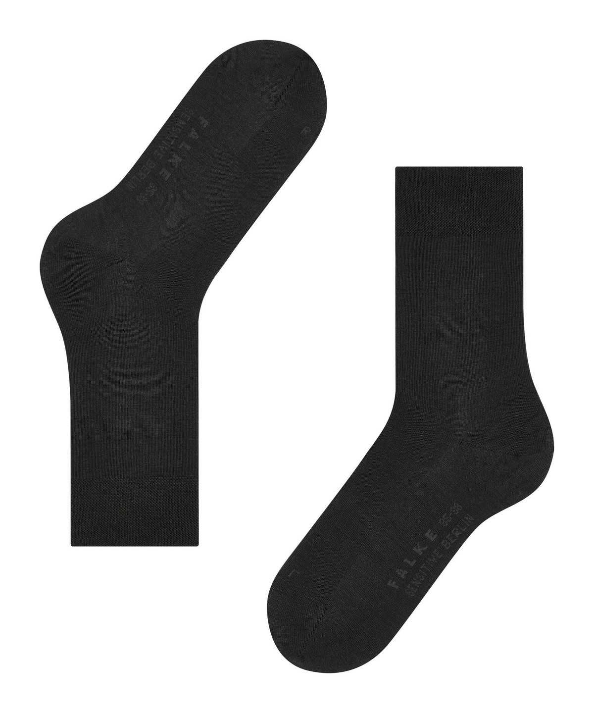 Falke Sensitive Berlin Socks Socken Damen Schwarz | 1306745-LR