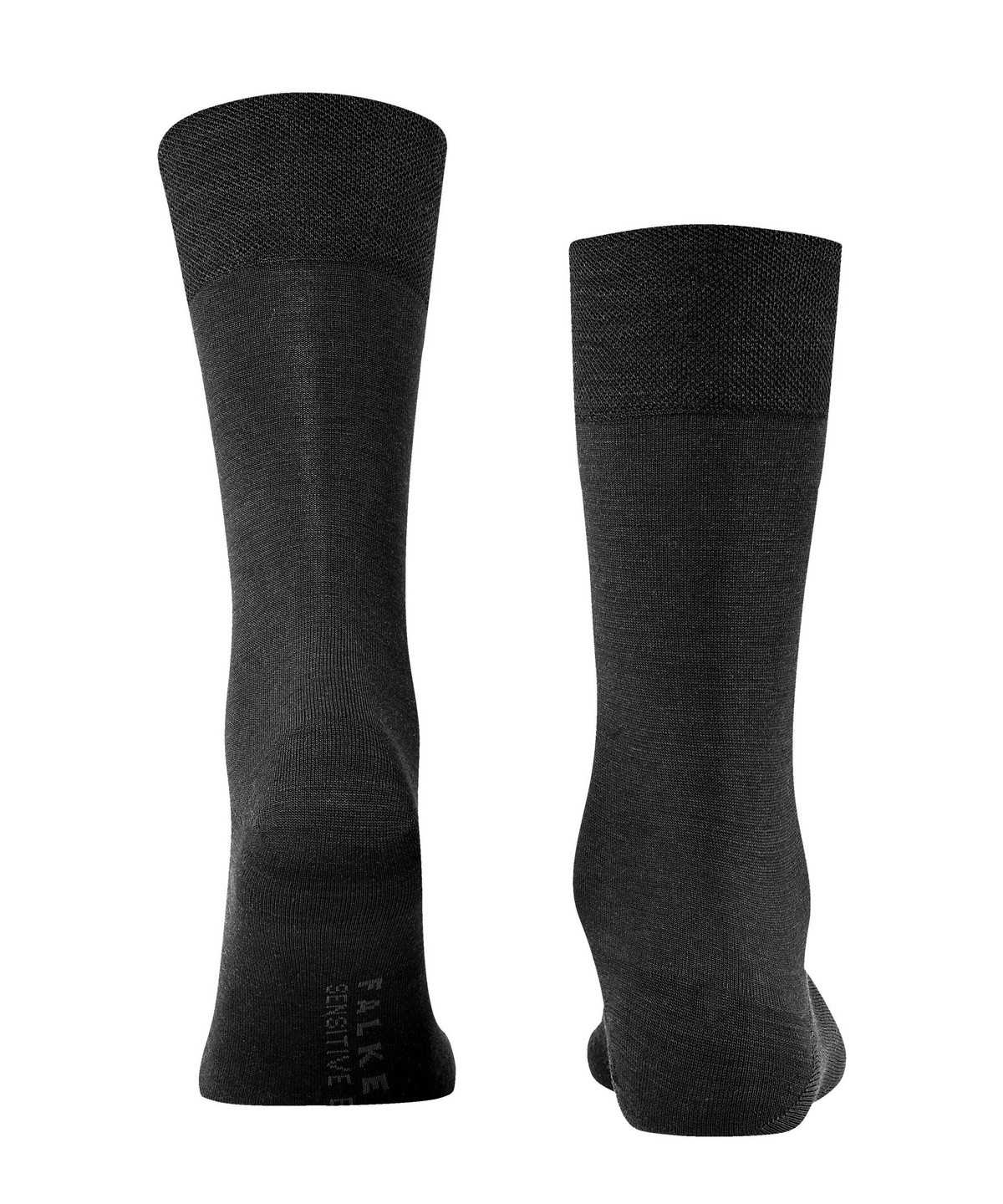 Falke Sensitive Berlin Socks Socken Herren Schwarz | 2158037-VH