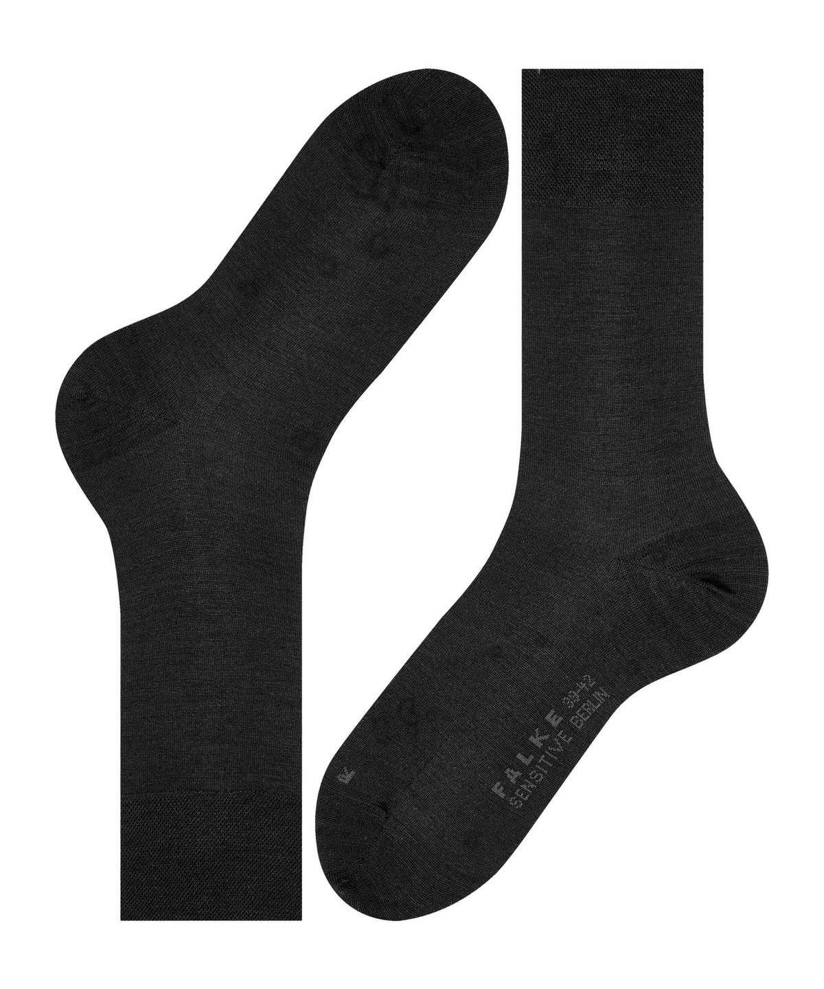 Falke Sensitive Berlin Socks Socken Herren Schwarz | 2158037-VH