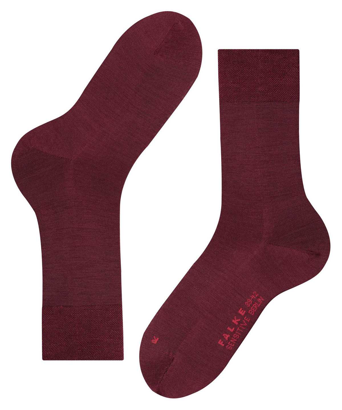 Falke Sensitive Berlin Socks Socken Herren Rot | 0987642-ZS