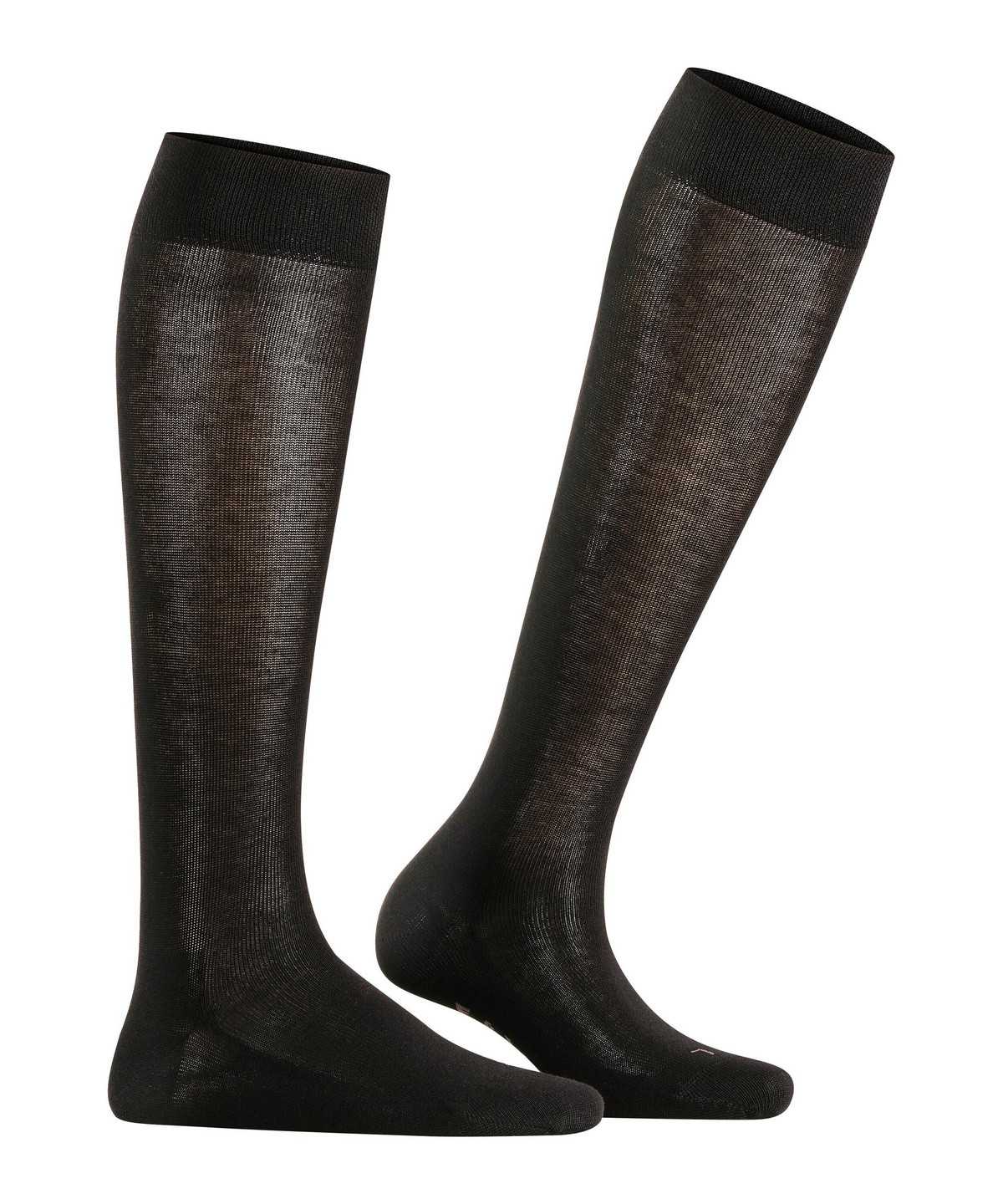 Falke Sensitive London Knee-high Socks Socken Damen Schwarz | 2654980-VM