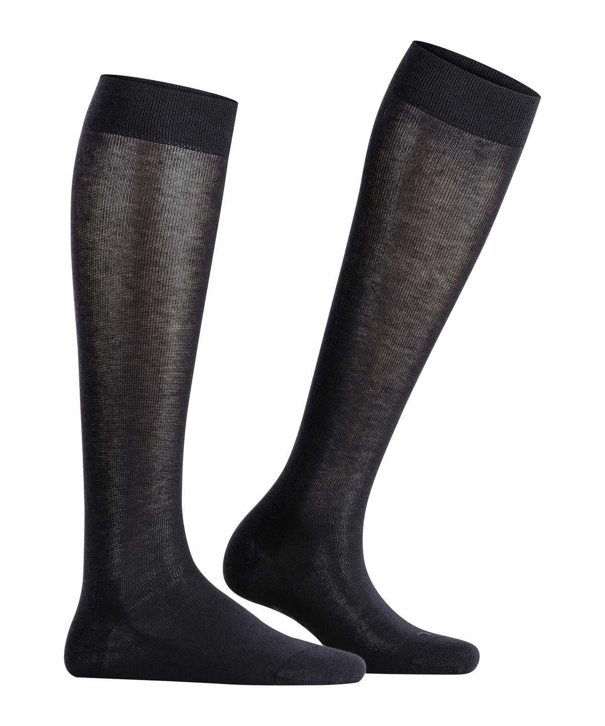 Falke Sensitive London Knee-high Socks Socken Damen Blau | 8740369-KB