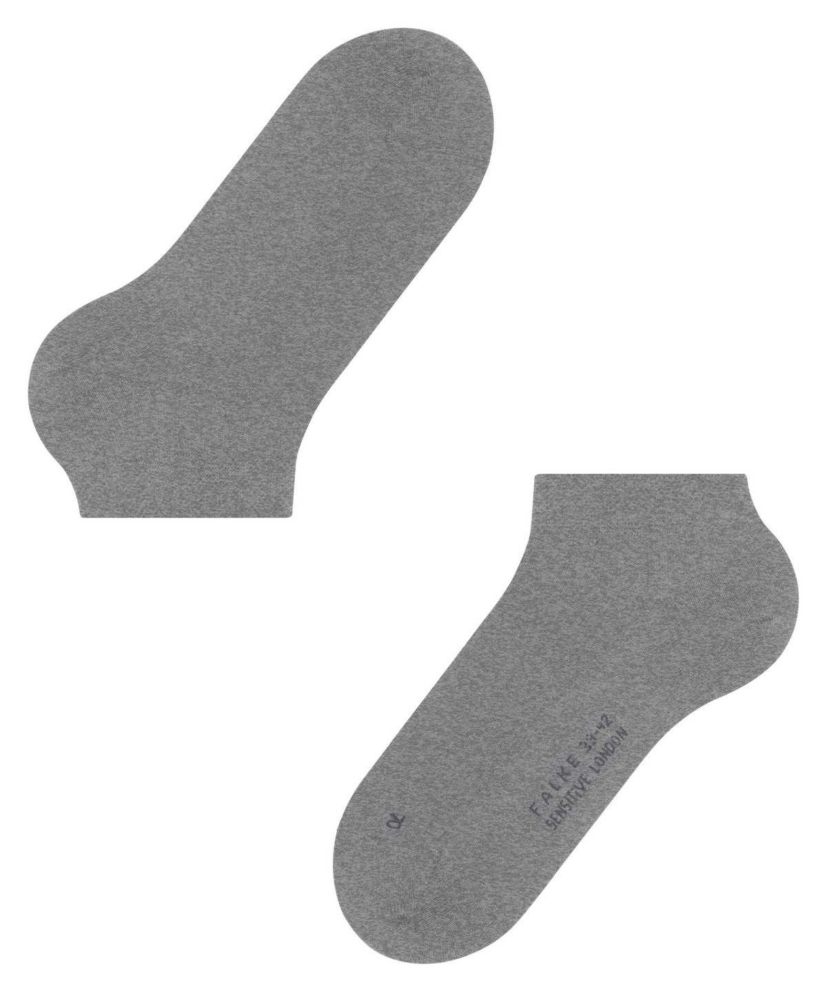 Falke Sensitive London Sneaker socks Socken Herren Grau | 6128347-LS