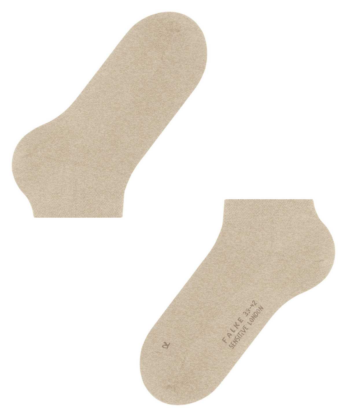 Falke Sensitive London Sneaker socks Socken Herren Beige | 9631078-ZE