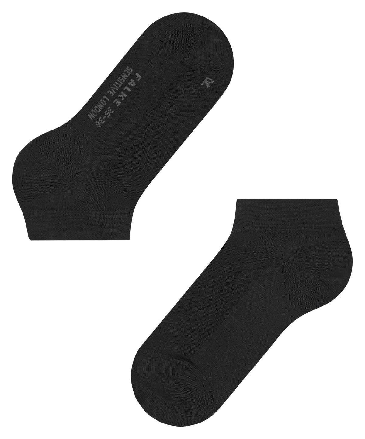 Falke Sensitive London Sneaker socks Socken Damen Schwarz | 3952816-JT