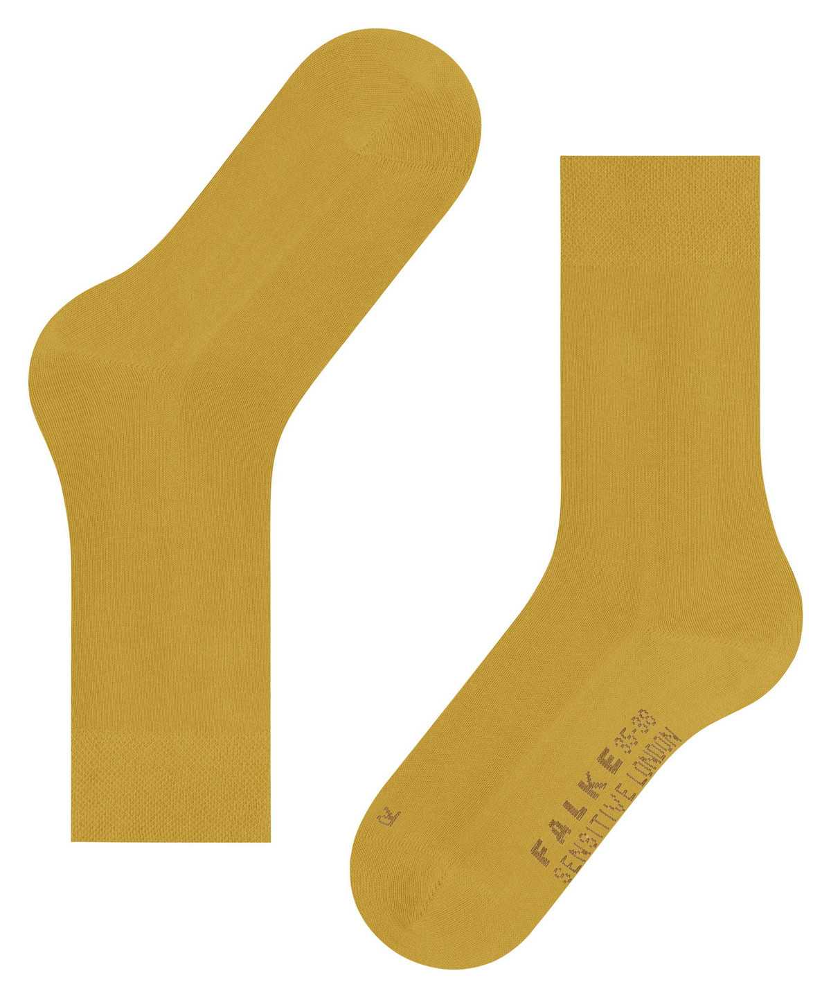 Falke Sensitive London Socks Socken Damen Gelb | 7325169-EZ