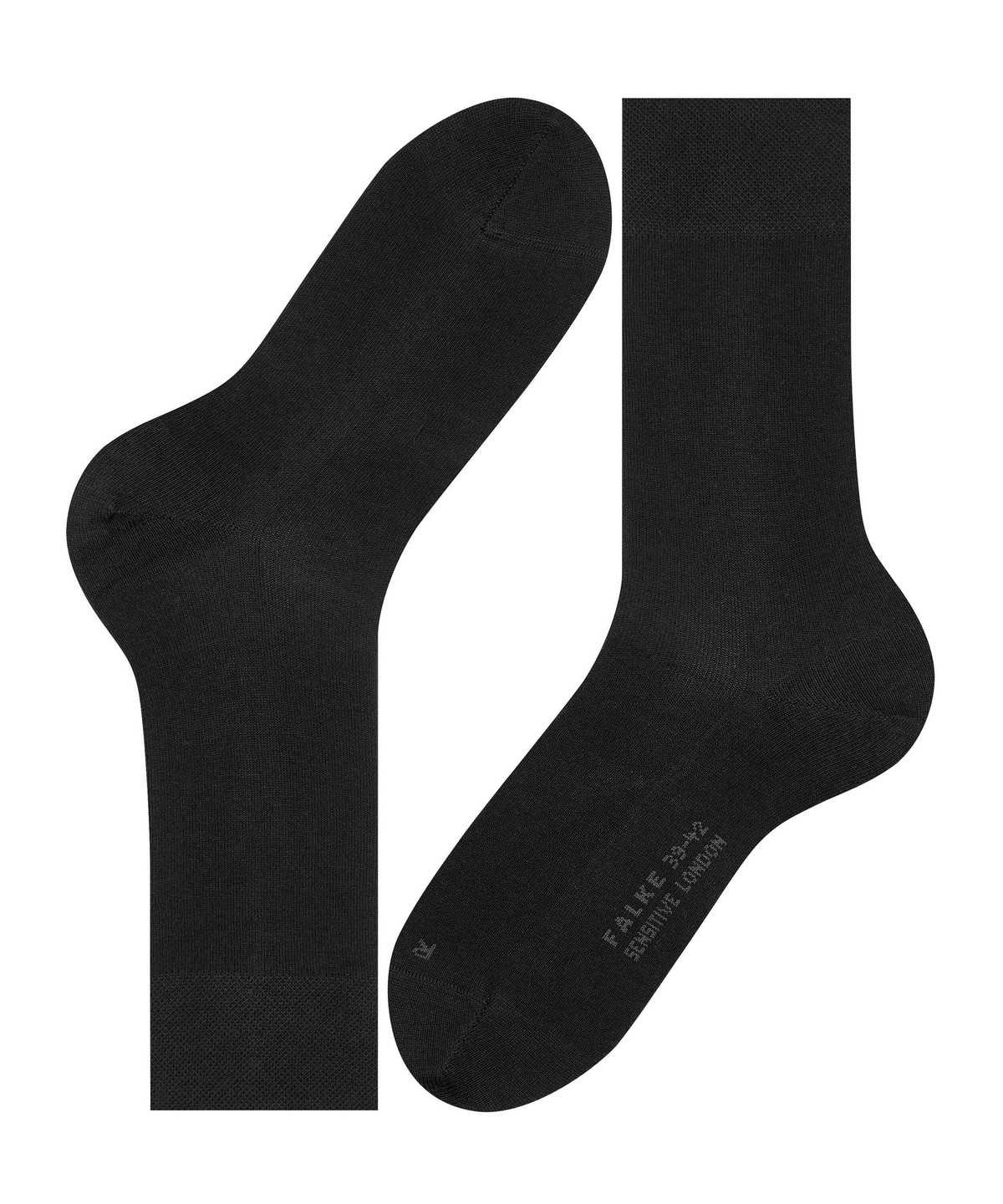 Falke Sensitive London Socks Socken Herren Schwarz | 5097138-RM