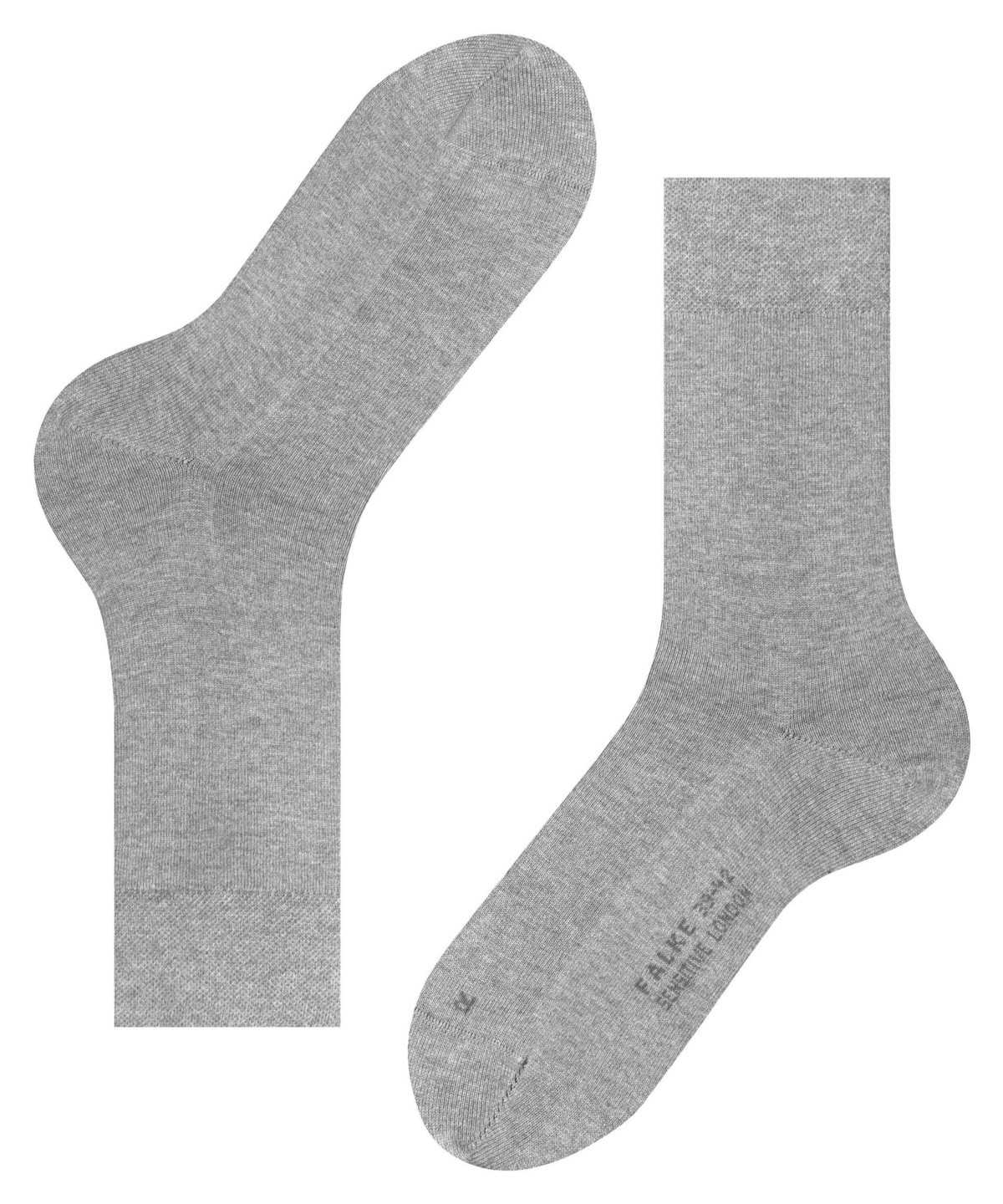 Falke Sensitive London Socks Socken Herren Grau | 1982034-VL