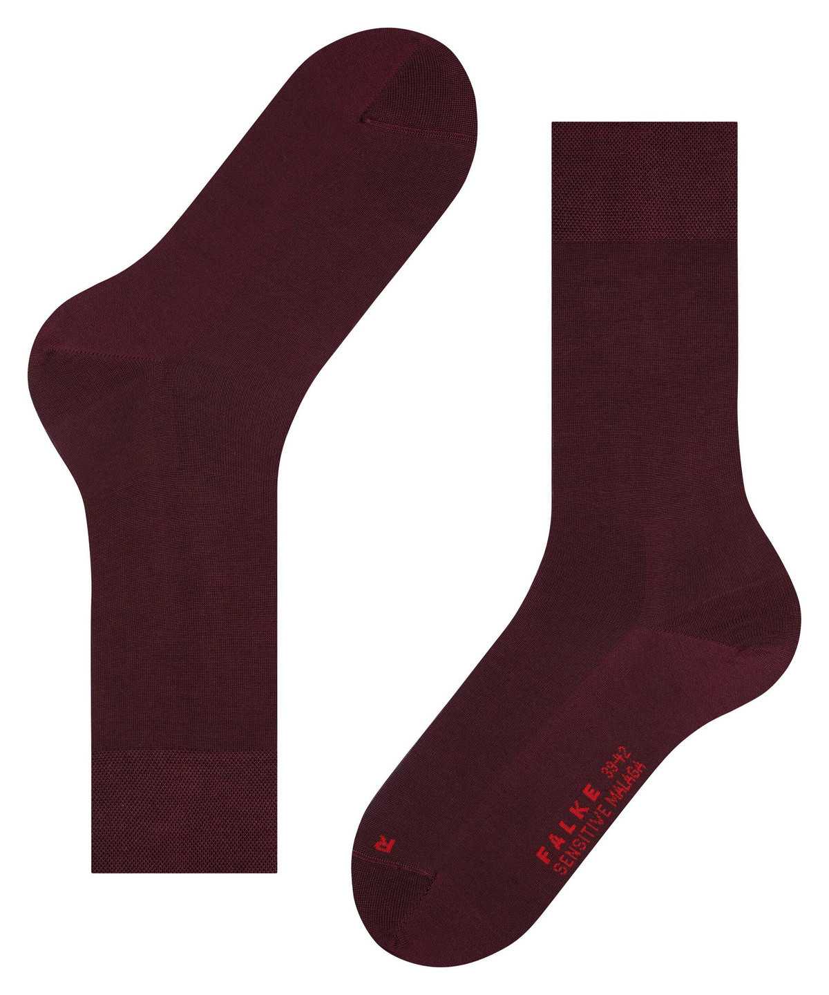 Falke Sensitive Malaga Socks Socken Herren Rot | 5748102-VW