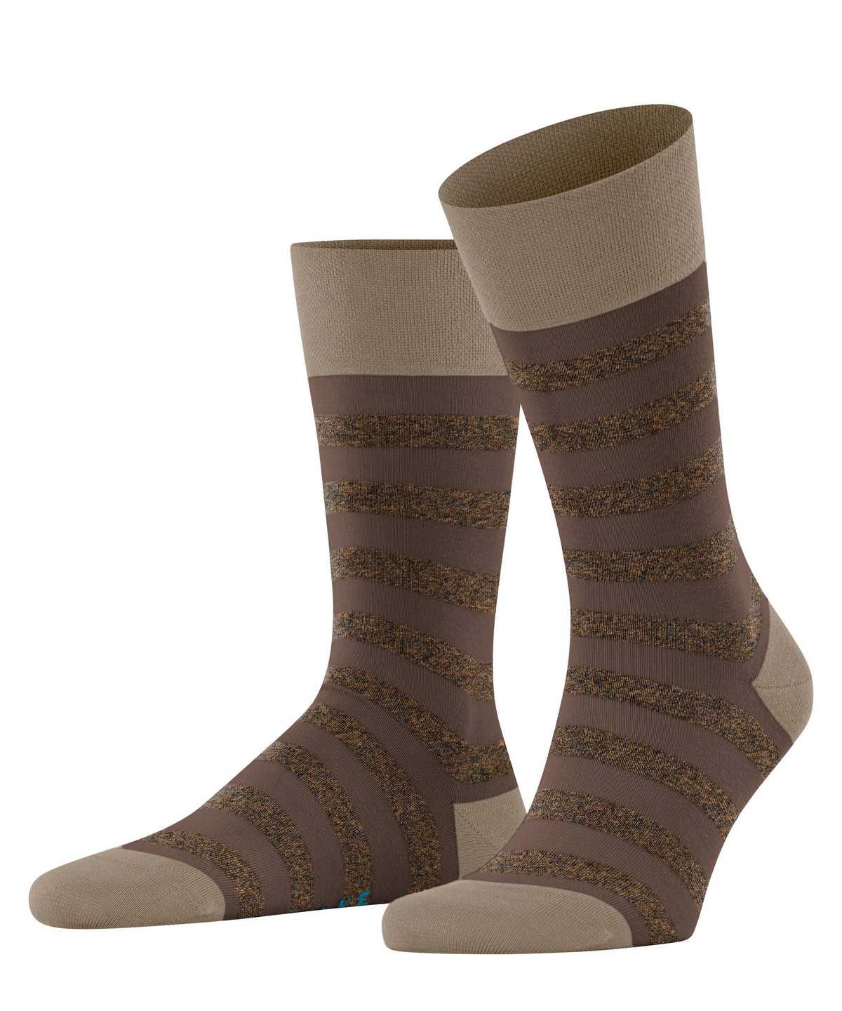 Falke Sensitive Mapped Line Socks Socken Herren Braun | 9568172-QD