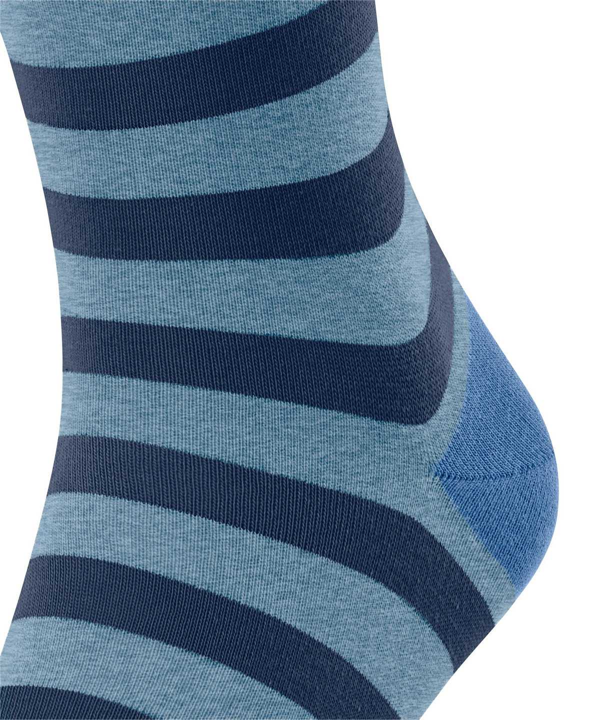 Falke Sensitive Mapped Line Socks Socken Herren Blau | 5729431-GO