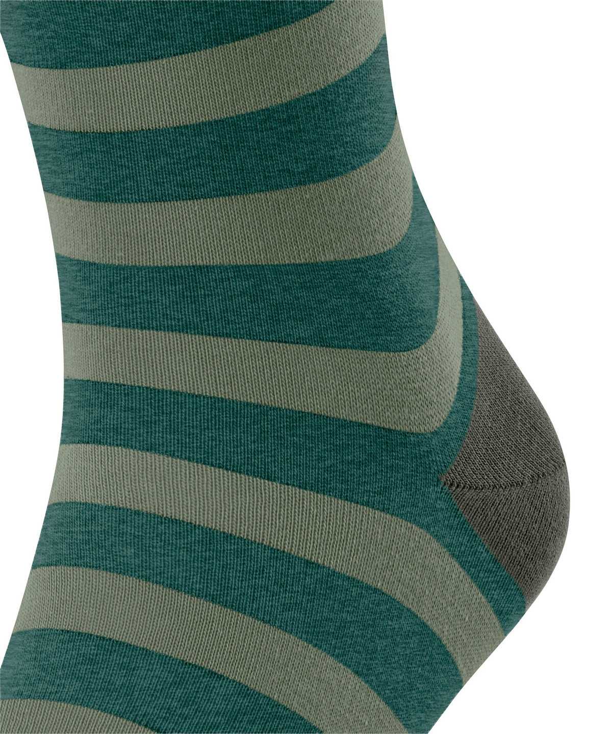 Falke Sensitive Mapped Line Socks Socken Herren Grün | 6581073-PN