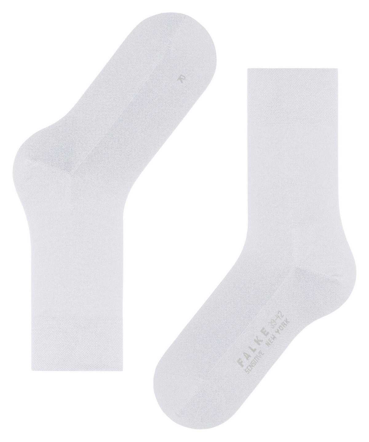 Falke Sensitive New York Socks Socken Damen Weiß | 7348059-YJ