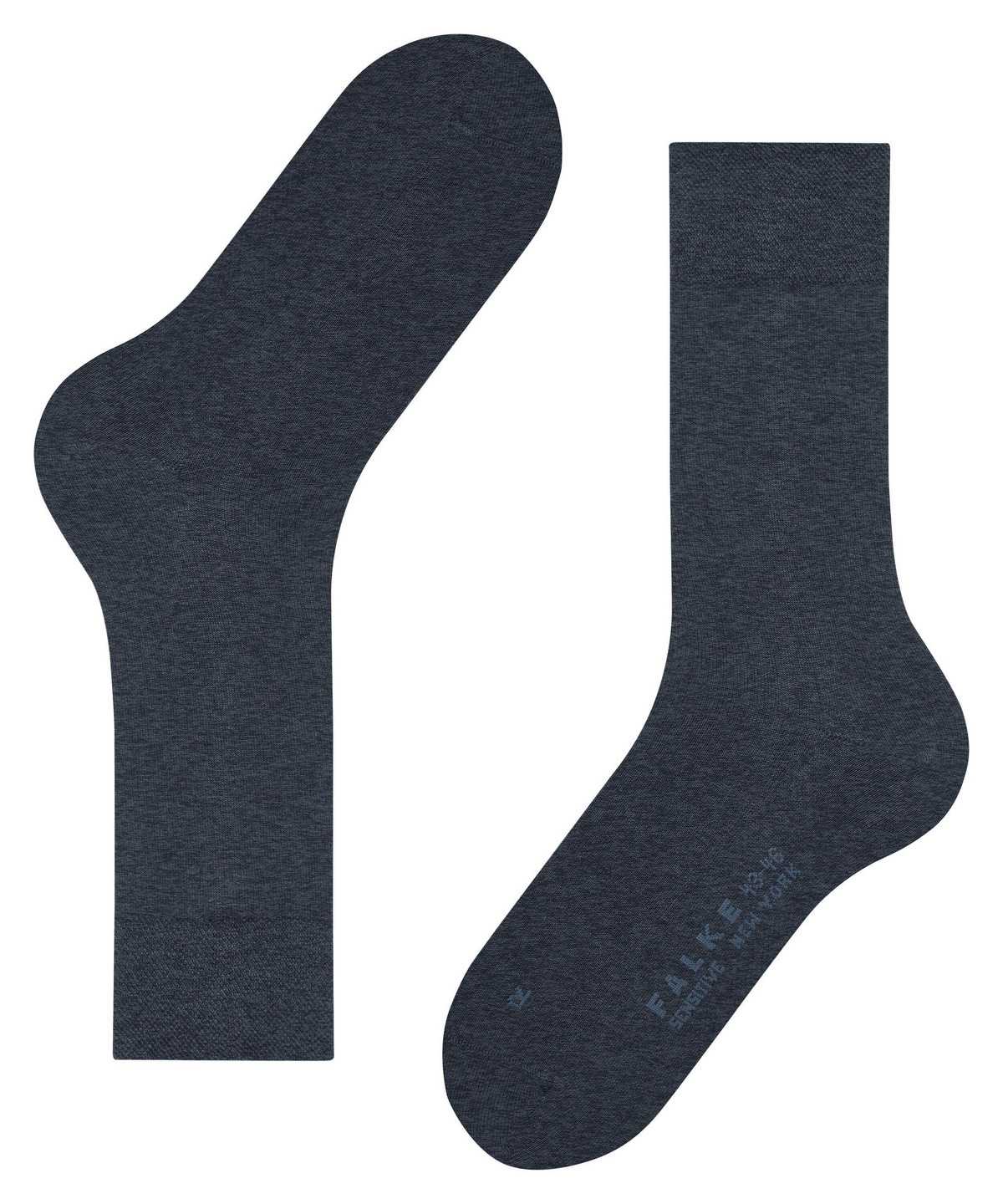 Falke Sensitive New York Socks Socken Herren Blau | 1460983-LY