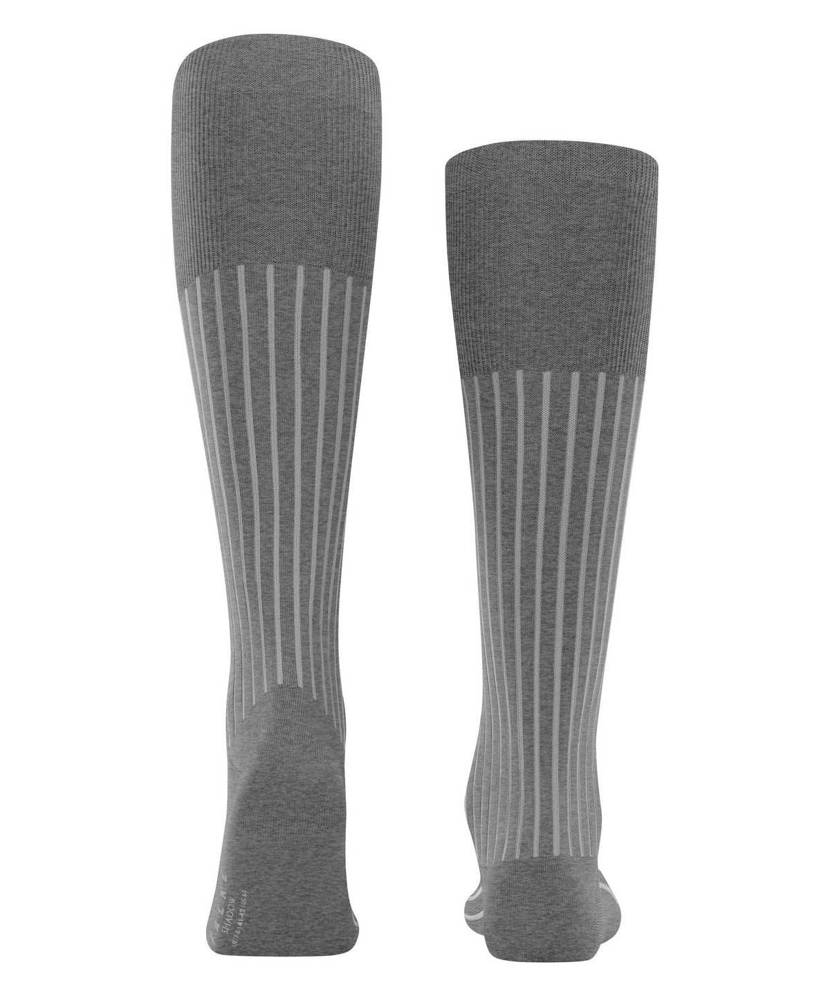 Falke Shadow Knee-high Socks Socken Herren Grau | 6925143-OS