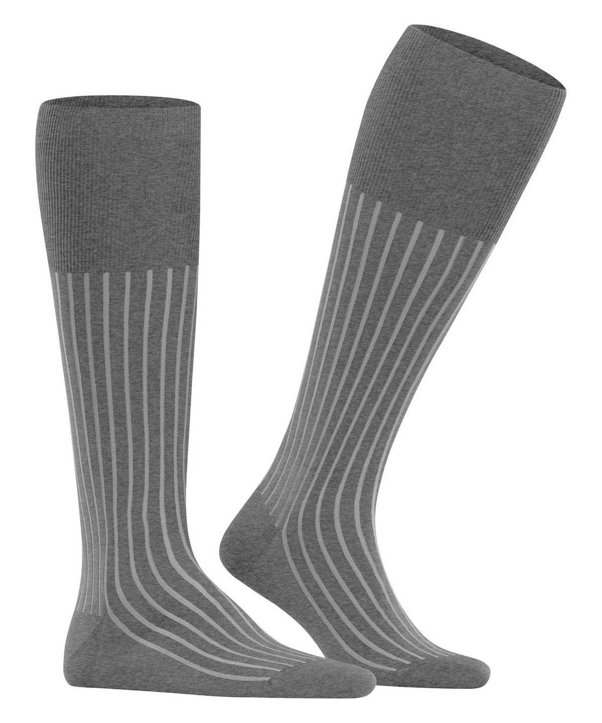 Falke Shadow Knee-high Socks Socken Herren Grau | 6925143-OS