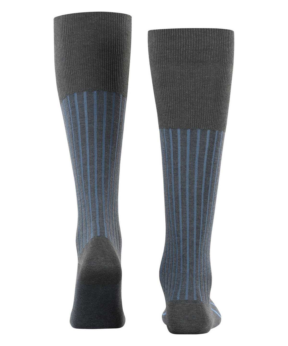 Falke Shadow Knee-high Socks Socken Herren Grau | 2853960-LY