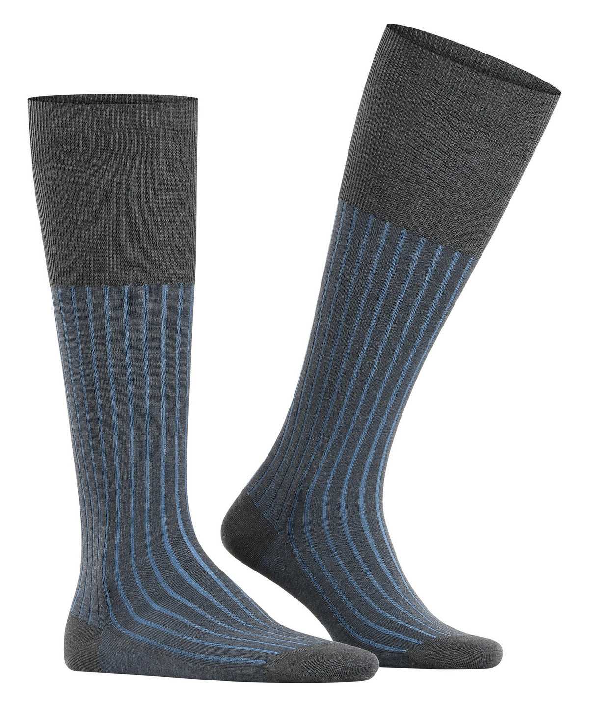 Falke Shadow Knee-high Socks Socken Herren Grau | 2853960-LY